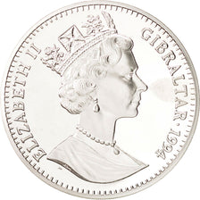 GIBRALTAR, 21 ECUs, 1994, KM #486, MS(65-70), Silver, 19.19