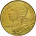 Coin, France, Marianne, 20 Centimes, 1993, Paris, MS(63), Aluminum-Bronze