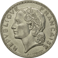 France, 5 Francs, 1933, Paris, MS(63), Nickel, KM:E65, Gadoury:760