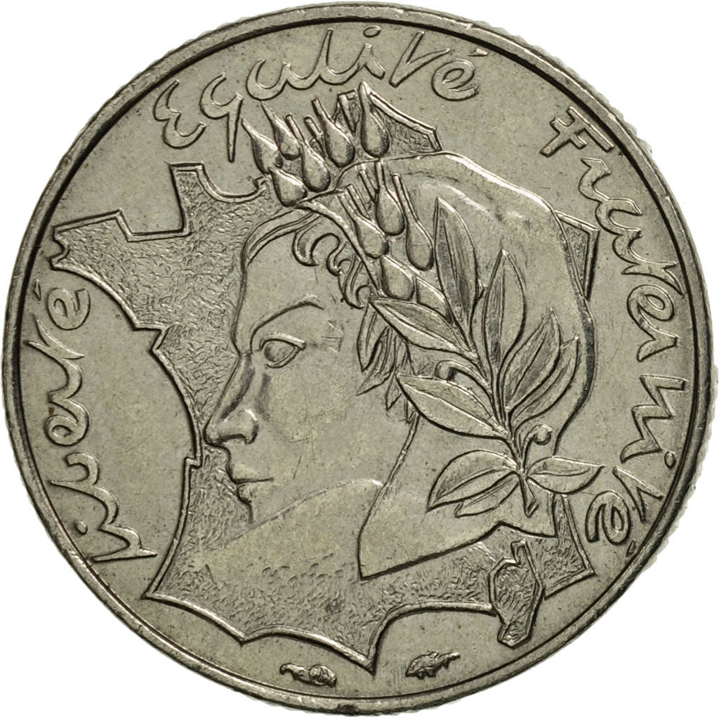 Münze, Frankreich, 10 Francs, 1986, Paris, VZ+, Nickel, KM:E132, Gadoury:824
