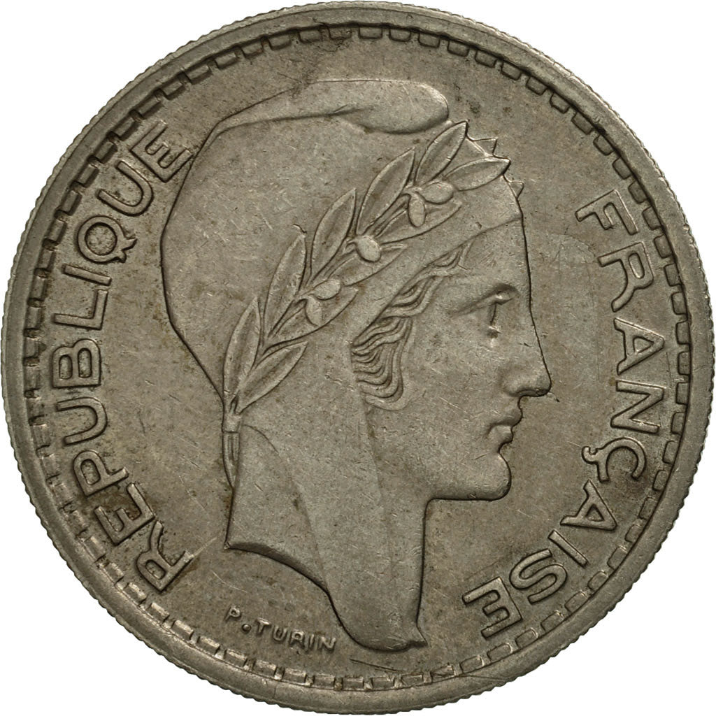 Coin, France, Turin, 10 Francs, 1949, Paris, AU(55-58), Copper-nickel, KM:909.1