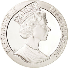 GIBRALTAR, 21 ECUs, 1993, KM #632, MS(65-70), Silver, 19.19