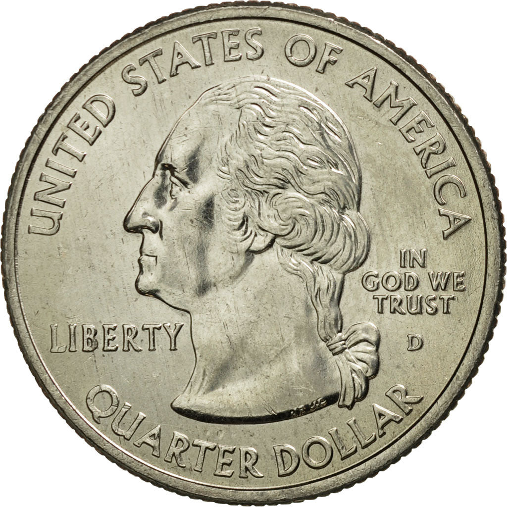 United States, Illinois, Quarter, 2003, Denver, MS(63), Copper-Nickel Clad