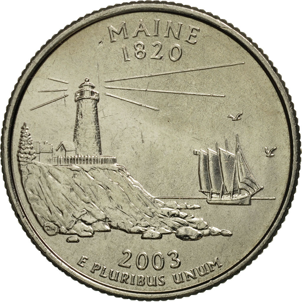 Coin, United States, Quarter, 2003, U.S. Mint, Philadelphia, MS(63)