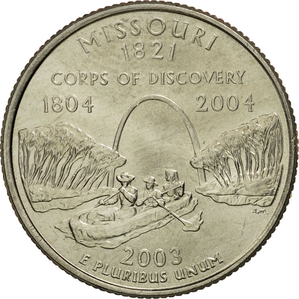 Coin, United States, Quarter, 2003, U.S. Mint, Denver, MS(63), Copper-Nickel