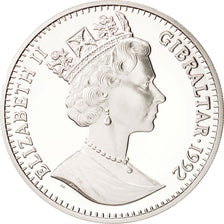 Moneta, Gibilterra, Elizabeth II, 35 Ecus-25 Pounds, 1992, FDC, Argento, KM:110
