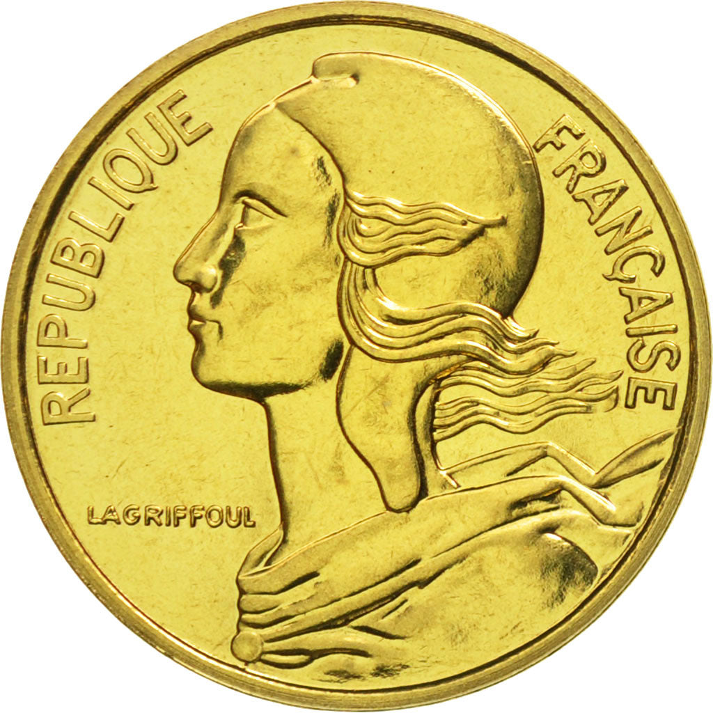 Münze, Frankreich, Marianne, 5 Centimes, 1989, Paris, STGL, Aluminum-Bronze