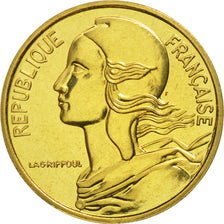 Coin, France, Marianne, 5 Centimes, 1989, Paris, MS(65-70), Aluminum-Bronze
