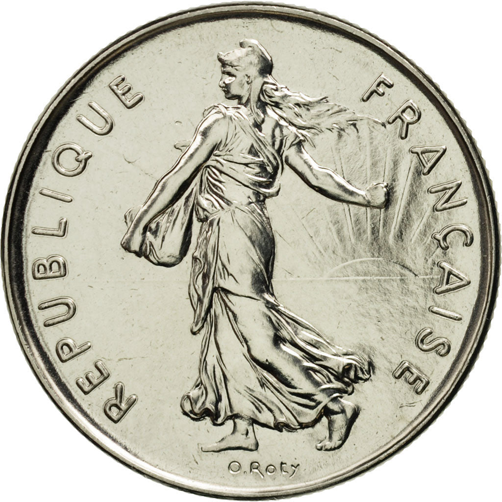 Monnaie, France, Semeuse, 5 Francs, 1989, Paris, FDC, Nickel Clad Copper-Nickel