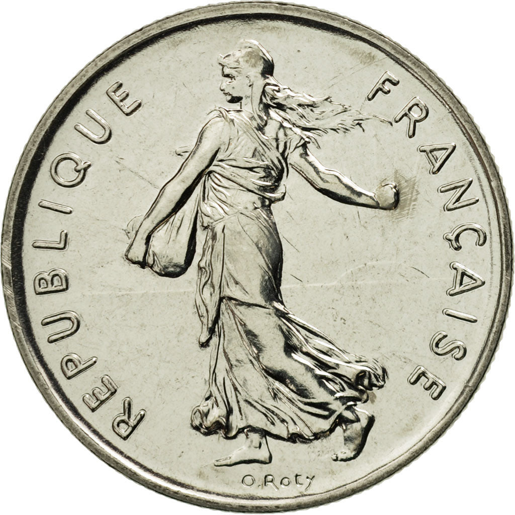 Coin, France, Semeuse, 5 Francs, 1996, Paris, MS(65-70), Nickel Clad