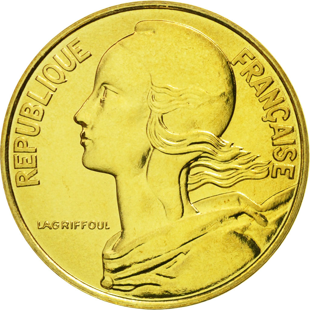 Münze, Frankreich, Marianne, 10 Centimes, 1991, Paris, STGL, Aluminum-Bronze