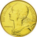 Coin, France, Marianne, 20 Centimes, 1991, Paris, MS(65-70), Aluminum-Bronze