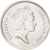 Münze, Gibraltar, Elizabeth II, 14 Ecus-10 Pounds, 1992, UNZ, Silber, KM:89