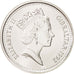 Moneda, Gibraltar, Elizabeth II, 14 Ecus-10 Pounds, 1992, SC, Plata, KM:89