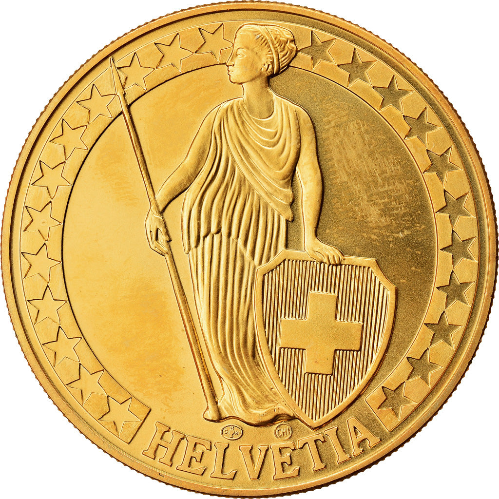 Switzerland, Medal, Der Grimsel-Stausee, Die Schweizer Seen, MS(64)