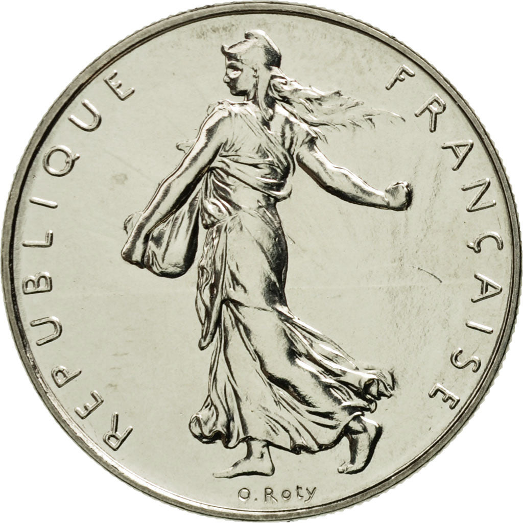 Monnaie, France, Semeuse, Franc, 1991, Paris, FDC, Nickel, KM:925.1, Gadoury:474