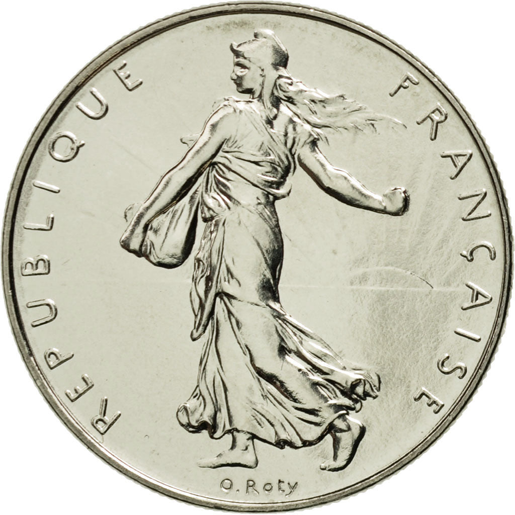 Monnaie, France, Semeuse, Franc, 1991, Paris, FDC, Nickel, KM:925.1, Gadoury:474