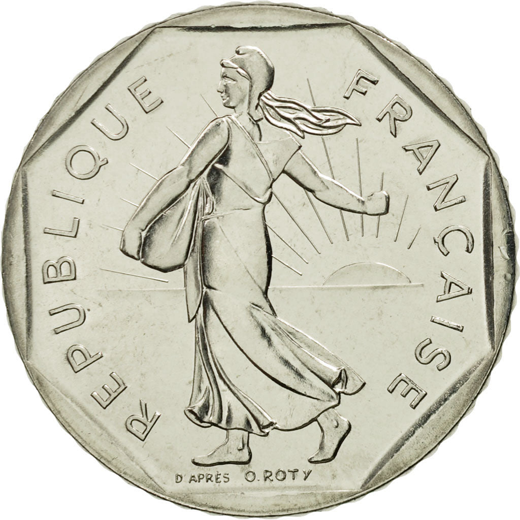 Monnaie, France, Semeuse, 2 Francs, 1991, Paris, FDC, Nickel, KM:942.2
