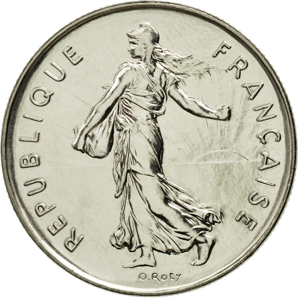 Monnaie, France, Semeuse, 5 Francs, 1991, Paris, FDC, Nickel Clad Copper-Nickel