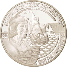 PORTUGAL, 25 ECU, 1993, Lisbon, KM #29, MS(65-70), Silver, 37, 28.00