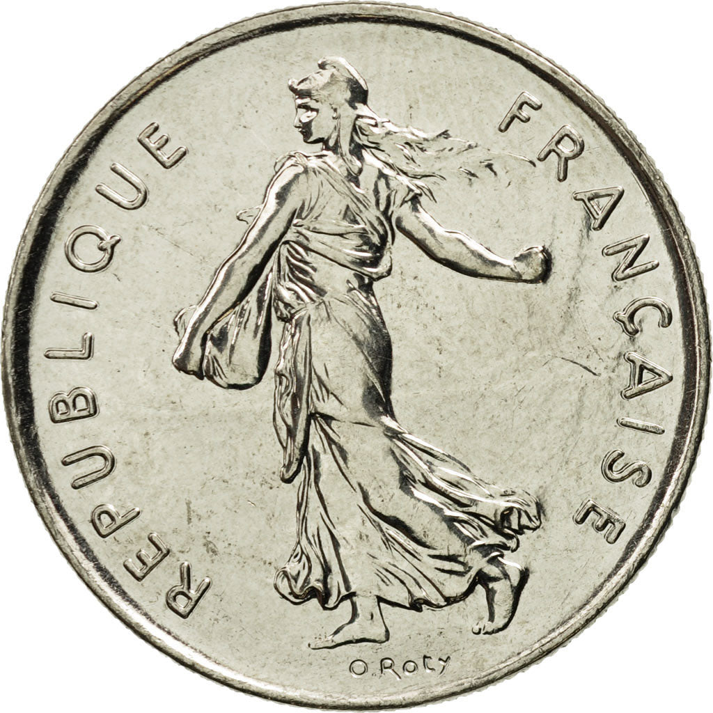 Coin, France, Semeuse, 5 Francs, 1998, Paris, MS(65-70), Nickel Clad