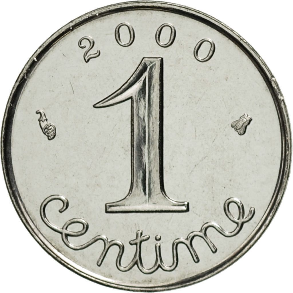 Monnaie, France, Épi, Centime, 2000, Paris, FDC, Stainless Steel, KM:928