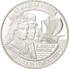 PORTUGAL, 25 ECU, 1996, Lisbon, KM #53, MS(65-70), Silver, 37, 28.00