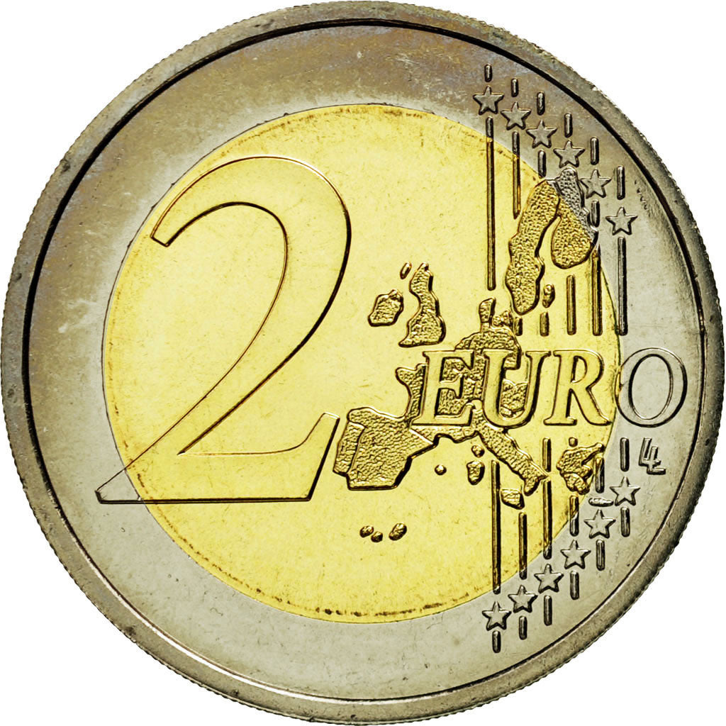 France, 2 Euro, 2006, MS(65-70), Bi-Metallic, KM:1289