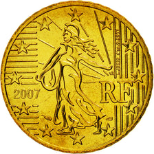 Coin, France, 50 Euro Cent, 2007, MS(65-70), Brass, KM:1412