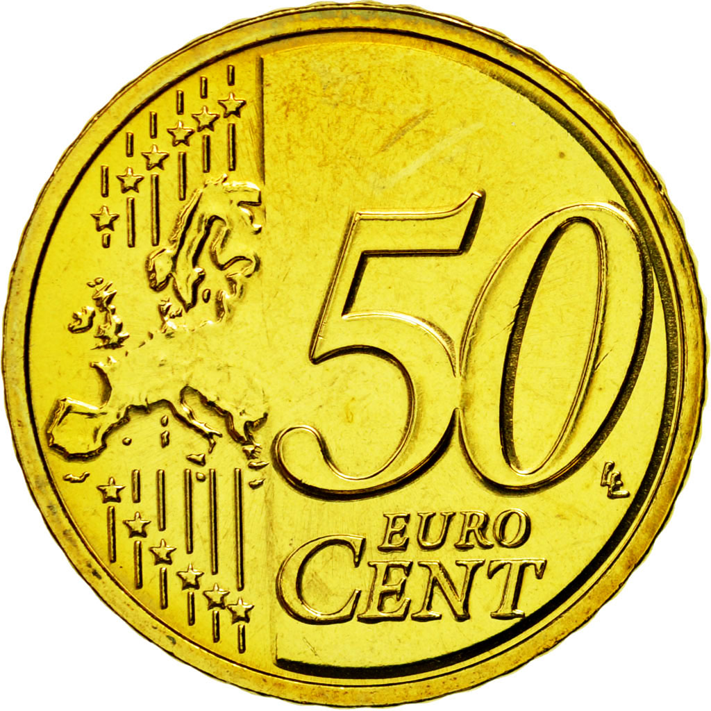 Coin, France, 50 Euro Cent, 2008, MS(65-70), Brass, KM:1412