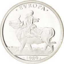 Münze, Spanien, Juan Carlos I, Ecu, 1989, Madrid, STGL, Silber, KM:M23