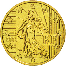 Coin, France, 50 Euro Cent, 2009, MS(65-70), Brass, KM:1412