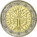 France, 2 Euro, 2009, MS(65-70), Bi-Metallic, KM:1414