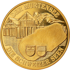 Switzerland, Medal, Der Murtensee, Die Schweizer Seen, MS(64), Copper-Nickel