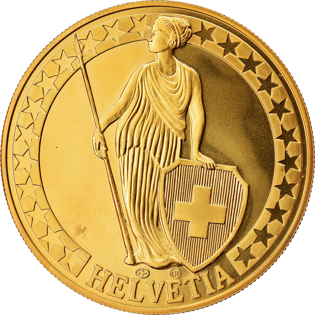 Switzerland, Medal, Der Murtensee, Die Schweizer Seen, MS(64), Copper-Nickel