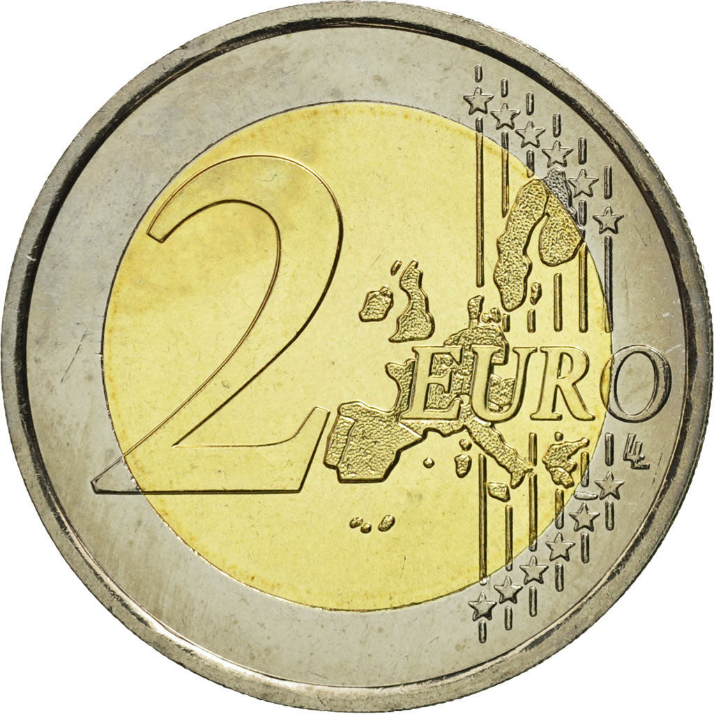 France, 2 Euro, 2004, MS(65-70), Bi-Metallic, KM:1289