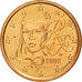 Coin, France, 5 Euro Cent, 2002, MS(65-70), Copper Plated Steel, KM:1284