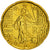 Coin, France, 20 Euro Cent, 2002, MS(65-70), Brass, KM:1286