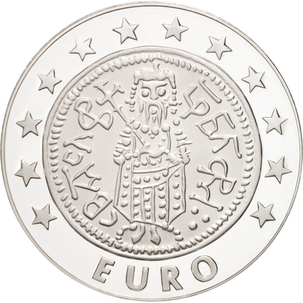 Bulgaria, 10 Leva, 2000, KM #253, MS(65-70), Silver, 38.5, 23.32