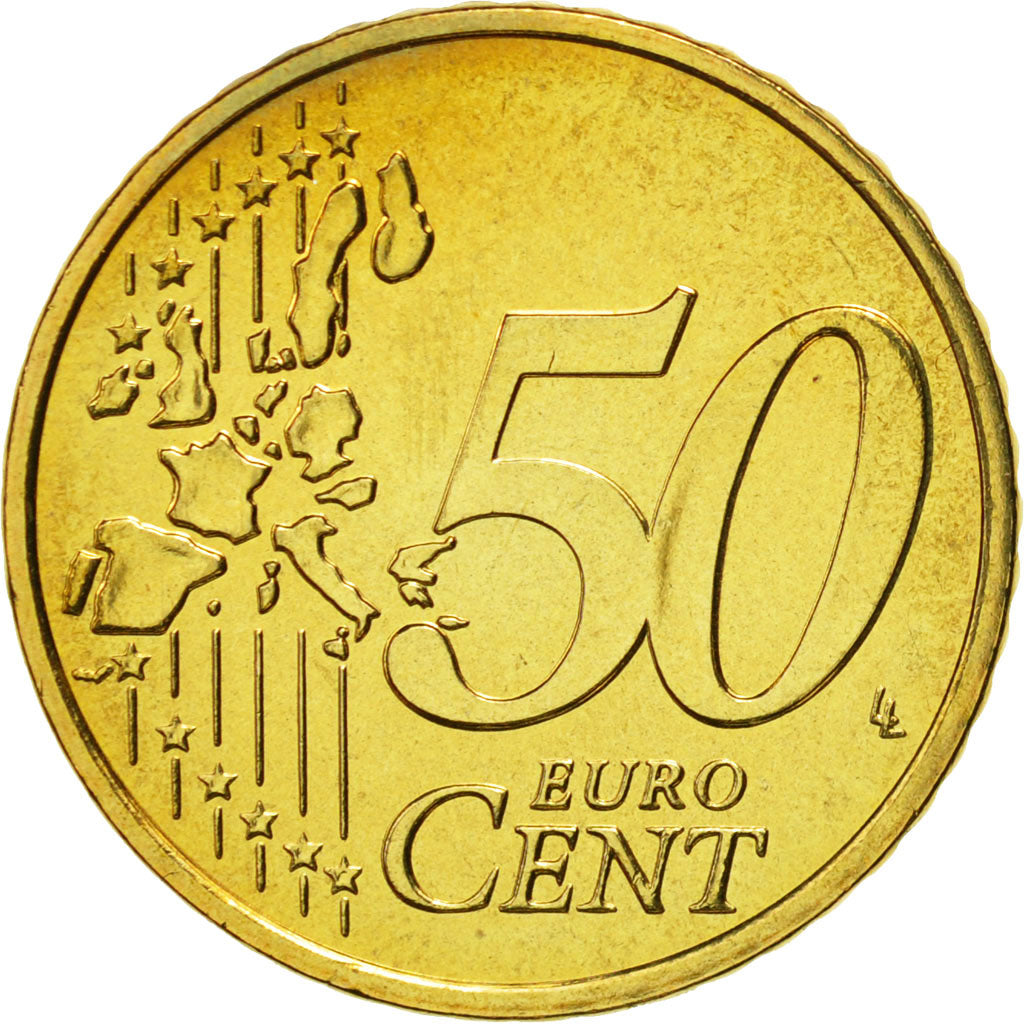 Coin, France, 50 Euro Cent, 2005, MS(65-70), Brass, KM:1287