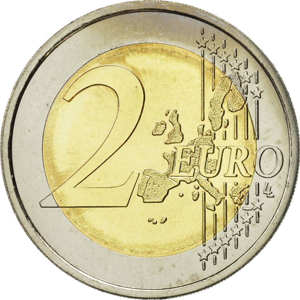 France, 2 Euro, 2005, MS(65-70), Bi-Metallic, KM:1289