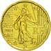 Coin, France, 20 Euro Cent, 2004, MS(65-70), Brass, KM:1286