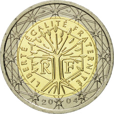 Coin, France, 2 Euro, 2004, MS(65-70), Bi-Metallic, KM:1289
