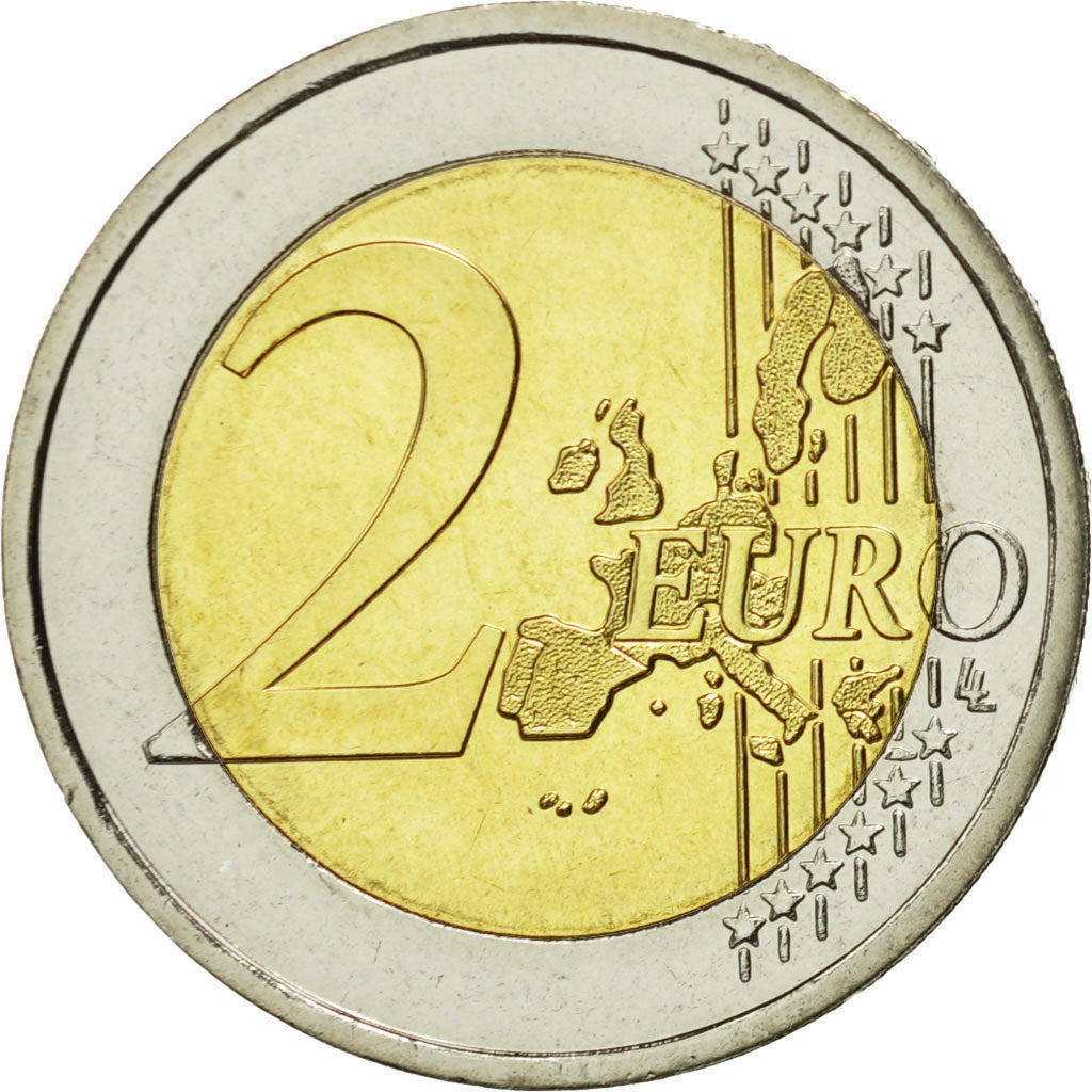 France, 2 Euro, 2003, MS(65-70), Bi-Metallic, KM:1289