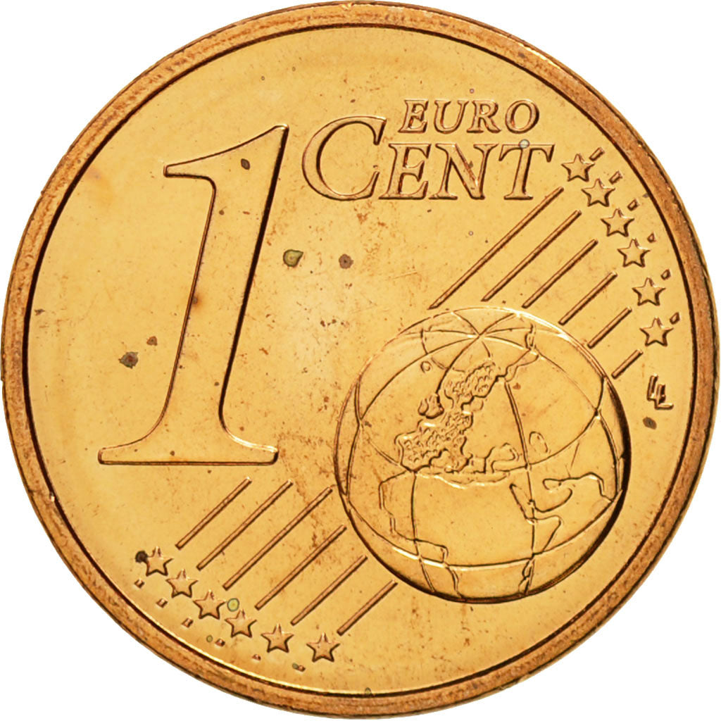 Moneta, Francia, Euro Cent, 2001, FDC, Acciaio placcato rame, KM:1282