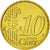 Coin, France, 10 Euro Cent, 2001, MS(65-70), Brass, KM:1285