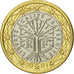 Coin, France, Euro, 2001, MS(65-70), Bi-Metallic, KM:1288