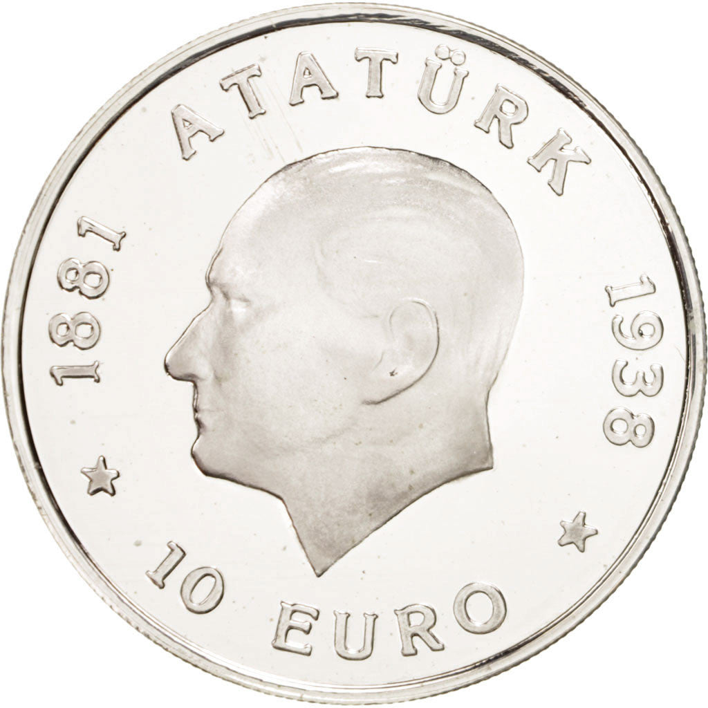 Turchia, 2500000 Lira, 1998, Istanbul, FDC, Argento, KM:1084