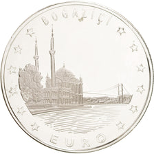 Monnaie, Turquie, 4000000 Lira, 1999, FDC, Argent, KM:1109