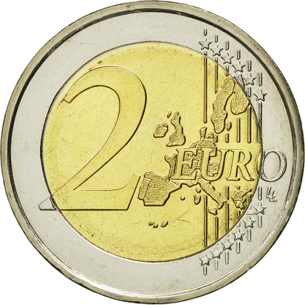 France, 2 Euro, 1999, MS(65-70), Bi-Metallic, KM:1289
